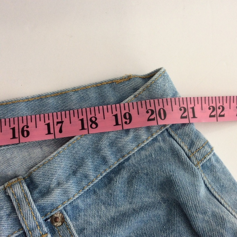 Just My Size Jeans Womens Light Wash Blue Classic Stretch High Rise Cotton 24P - Picture 7 of 9